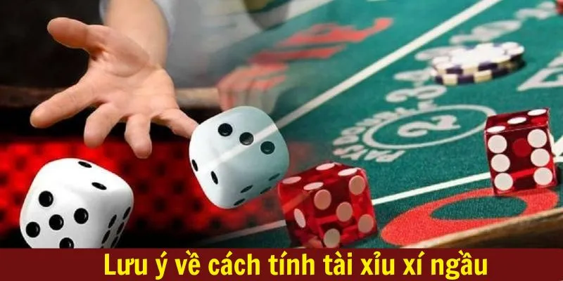 Lưu ý khi tính tài xỉu trực tuyến